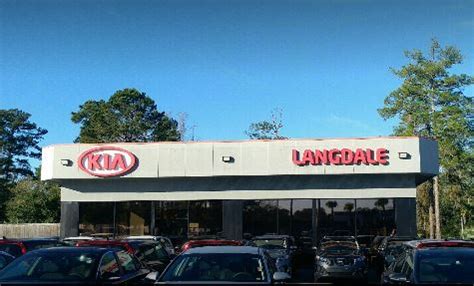 Langdale kia - Langdale Kia address, phone numbers, hours, dealer reviews, map, directions and dealer inventory in Valdosta, GA. Find a new car in the 31602 area and get a free, no obligation price quote. 